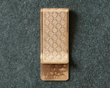 610-JKT-KZR-06 錺金具 錺之-KAZARINO- 「Money Clip Slim 七宝」 JAC-KZR-608-06
