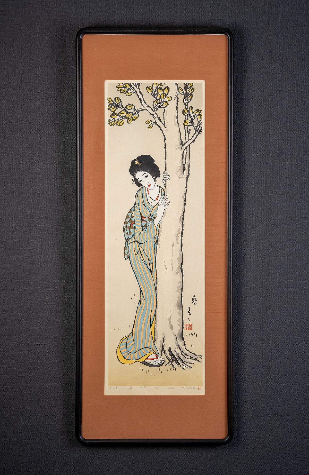 屋久杉？ 屏風 新作 屋久杉11路盤＆木版画、リトグラフ作品特集 – 「