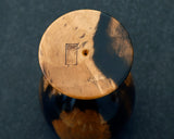 Traditional craftsman Mr.takashi NISHIKAWA made Kurokaki[black persimmon] Wine glass JAC-NSK-508-KKWG-01