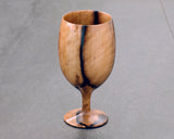 Traditional craftsman Mr.takashi NISHIKAWA made Kurokaki[black persimmon] Wine glass JAC-NSK-508-KKWG-07