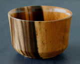 Traditional craftsman Mr.takashi NISHIKAWA made Kurokaki[black persimmon] Japanese matcha tea bowl (Matcha wan) JAC-NSK-602-KKMW-01