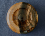 Traditional craftsman Mr.takashi NISHIKAWA made Kurokaki[black persimmon] Japanese matcha tea bowl (Matcha wan) JAC-NSK-602-KKMW-01