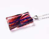 『2025 Christmas SALE』511-CSP-06 Shimadzu Satsuma Kiriko Cut Crystal Glass "Two-Tone Pendant “Hikari-e” (L) / Ruri–Kinaka" JAC-STK-502-06