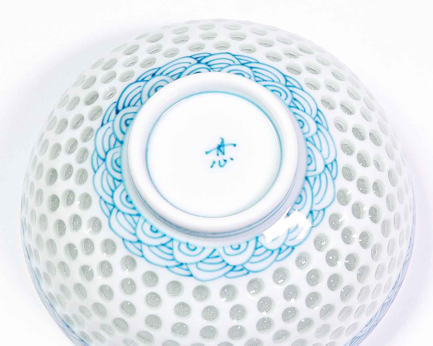 丹心窯 「水晶青海波（せいがいは）お茶碗2客セット」 JAC-TSG-503-08