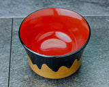 Wajima Lacquerware Mount-Fuji Makie Sake Cup (Black Gold) JAC-WOF-510-06