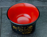 Wajima Lacquerware Housouge Sake Cup Black JAC-WOF-510-07