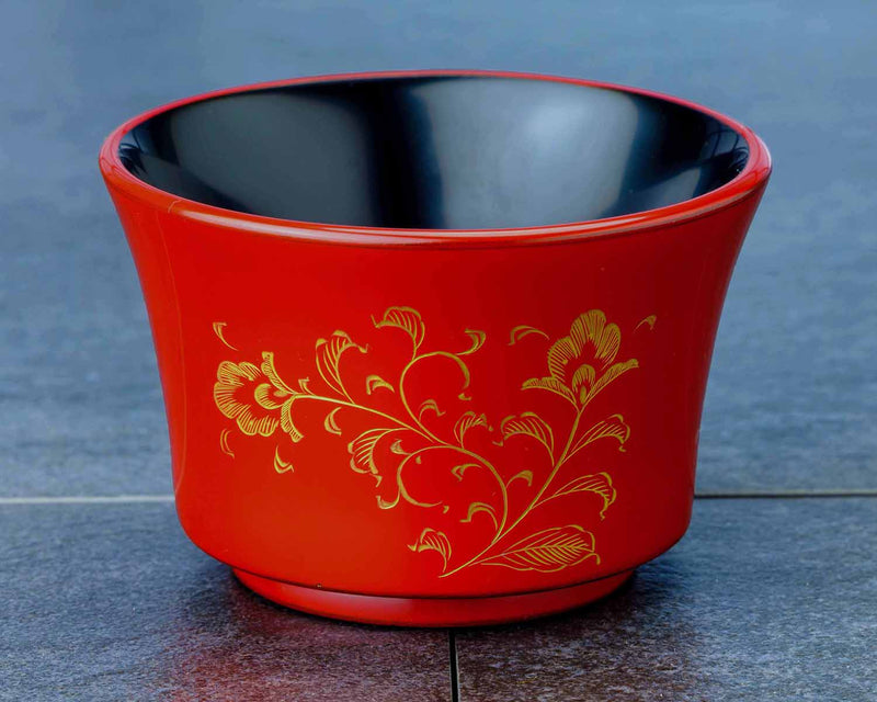 Wajima Lacquerware Housouge Sake Cup Red JAC-WOF-510-08