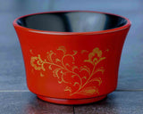 Wajima Lacquerware Housouge Sake Cup Red JAC-WOF-510-08