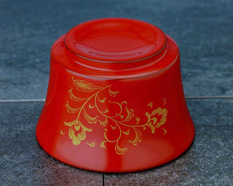 Wajima Lacquerware Housouge Sake Cup Red JAC-WOF-510-08