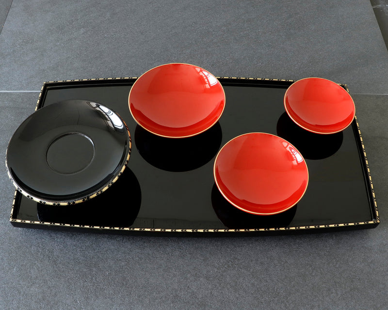 Wajima Lacquerware Traditional Japanese Toso serving set JAC-WOF-510-14