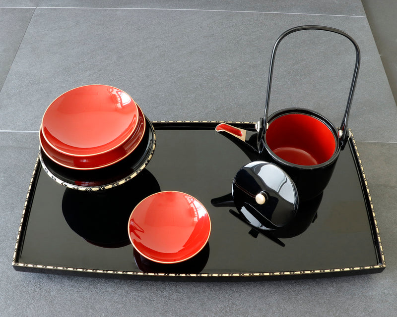 Wajima Lacquerware Traditional Japanese Toso serving set JAC-WOF-510-14