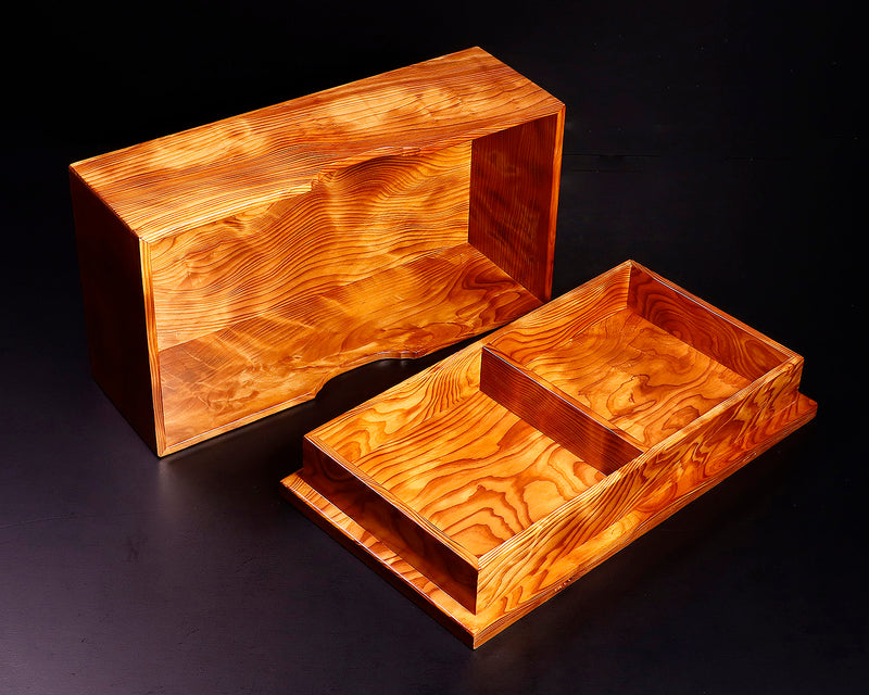 Yakusugi Box for Go Bowls size L JAC-YBK-508-GKB-04
