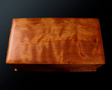 屋久杉 碁笥箱（Lサイズ） 杢入り JAC-YBK-603-GKB-05