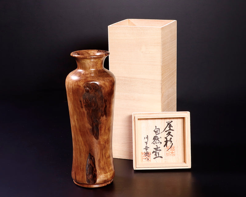 屋久杉　泡瘤　壺　花瓶 屋久杉 つぼ 屋久杉泡瘤壺花瓶