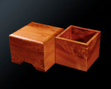 604-BK-KB02 Yakusugi (Yakushima cedar) Shogi piece box JAC-YBK-603-SPB-02