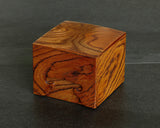 Mr.Seiji Matsuura made Keyaki [Zelkova] Shogi pieces Box Fuki-urushi lacquer finish KMB-KYFK-510-002