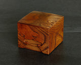 Mr.Seiji Matsuura made Keyaki [Zelkova] Shogi pieces Box Fuki-urushi lacquer finish KMB-KYFK-510-002