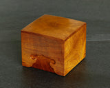 Mr.Seiji Matsuura made Shima Kuwa [Island mulberry] Shogi pieces Box Fuki-urushi lacquer finish KMB-SKFK-510-001