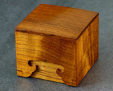 605-SPF-SPB14 Mr.Seiji Matsuura made Shima Kuwa [Island mulberry] Shogi pieces Box Fuki-urushi lacquer finish KMB-SKFK-604-001