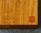 605-SPF-SPB14 Mr.Seiji Matsuura made Shima Kuwa [Island mulberry] Shogi pieces Box Fuki-urushi lacquer finish KMB-SKFK-604-001