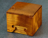 605-SPF-SPB14 Mr.Seiji Matsuura made Shima Kuwa [Island mulberry] Shogi pieces Box Fuki-urushi lacquer finish KMB-SKFK-604-001