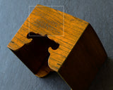 605-SPF-SPB15 Mr.Seiji Matsuura made Shima Kuwa [Island mulberry] Shogi pieces Box Fuki-urushi lacquer finish KMB-SKFK-604-002