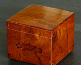 Mr.Seiji Matsuura made Shitan [rosewood] Shogi pieces Box Fuki-urushi lacquer finish KMB-STFK-510-001