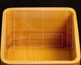 605-SPF-SPB01 Hyuga kaya wood made Shogi pieces Box KMBS-HKTK-604-001