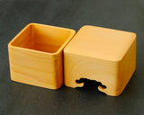 605-SPF-SPB02 Hyuga kaya wood made Shogi pieces Box KMBS-HKTK-604-002