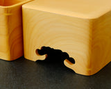 605-SPF-SPB02 Hyuga kaya wood made Shogi pieces Box KMBS-HKTK-604-002