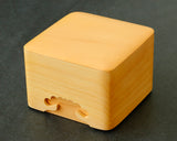 605-SPF-SPB03 Hyuga kaya wood made Shogi pieces Box KMBS-HKTK-604-003