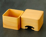 605-SPF-SPB03 Hyuga kaya wood made Shogi pieces Box KMBS-HKTK-604-003
