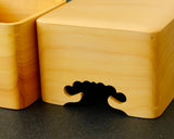 605-SPF-SPB03 Hyuga kaya wood made Shogi pieces Box KMBS-HKTK-604-003