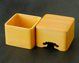 605-SPF-SPB04 Hyuga kaya wood made Shogi pieces Box KMBS-HKTK-604-004