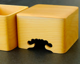 605-SPF-SPB04 Hyuga kaya wood made Shogi pieces Box KMBS-HKTK-604-004