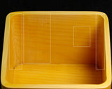 605-SPF-SPB04 Hyuga kaya wood made Shogi pieces Box KMBS-HKTK-604-004