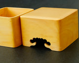 605-SPF-SPB05 Hyuga kaya wood made Shogi pieces Box KMBS-HKTK-604-005