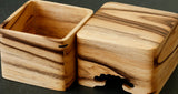 605-SPF-SPB06 Kurokaki [black persimmon] made Shogi pieces Box KMBS-KGTK-604-001