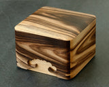 605-SPF-SPB07 Kurokaki [black persimmon] made Shogi pieces Box KMBS-KGTK-604-002