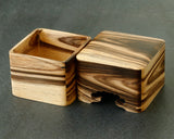 605-SPF-SPB07 Kurokaki [black persimmon] made Shogi pieces Box KMBS-KGTK-604-002
