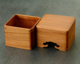 605-SPF-SPB08 Yakusugi (Yakushima cedar) Shogi piece box KMBS-YSTK-604-001