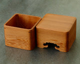 605-SPF-SPB10 Yakusugi (Yakushima cedar) Shogi piece box *Off-spec KMBS-YSTK-604-003