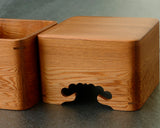 605-SPF-SPB10 Yakusugi (Yakushima cedar) Shogi piece box *Off-spec KMBS-YSTK-604-003