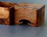 605-SPF-SPB11 Yakusugi (Yakushima cedar) Shogi piece box Tora-moku *Off-spec KMBS-YSTMTK-604-001