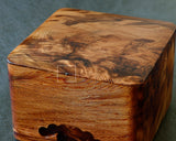 605-SPF-SPB11 Yakusugi (Yakushima cedar) Shogi piece box Tora-moku *Off-spec KMBS-YSTMTK-604-001