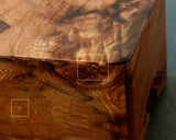 605-SPF-SPB11 Yakusugi (Yakushima cedar) Shogi piece box Tora-moku *Off-spec KMBS-YSTMTK-604-001