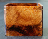 605-SPF-SPB11 Yakusugi (Yakushima cedar) Shogi piece box Tora-moku *Off-spec KMBS-YSTMTK-604-001