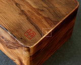 605-SPF-SPB11 Yakusugi (Yakushima cedar) Shogi piece box Tora-moku *Off-spec KMBS-YSTMTK-604-001
