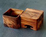 605-SPF-SPB12 Yakusugi (Yakushima cedar) Shogi piece box Tora-moku KMBS-YSTMTK-604-002