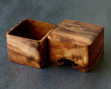 605-SPF-SPB12 Yakusugi (Yakushima cedar) Shogi piece box Tora-moku KMBS-YSTMTK-604-002